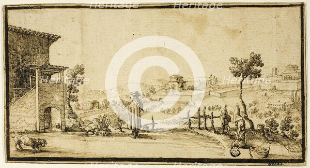 View of San Miniato and San Francesco al Monte Outside Florence, n.d. Creator: Valerio Spada.