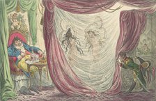 Ci-devant Occupations; or, Madame Talian and the Empress Josephine Dancing Na..., February 20, 1805. Creator: James Gillray.