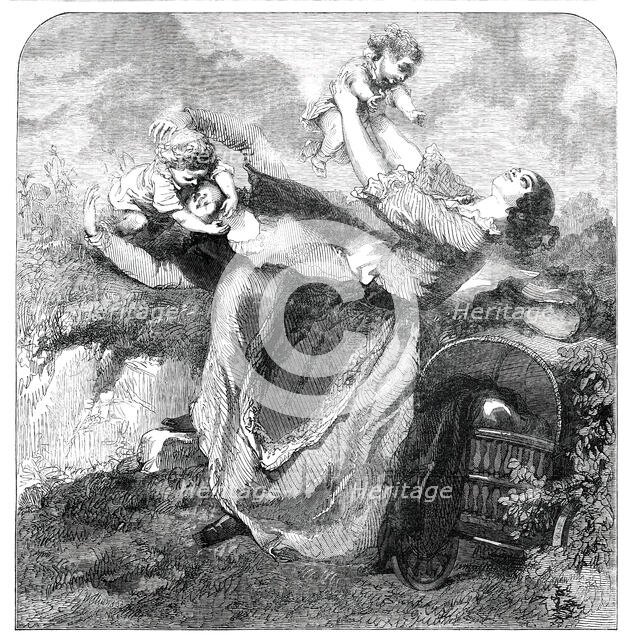 Town and Country Children - drawn by Gavarni, 1850. Creator: Unknown.