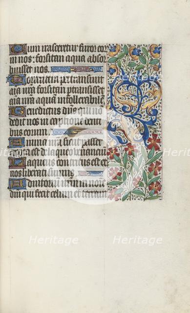 Book of Hours (Use of Rouen): fol. 71r, c. 1470. Creator: Master of the Geneva Latini (French, active Rouen, 1460-80).