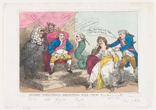 Secret Influence Directing The New P-l-t [Parliament], May 18, 1784., May 18, 1784. Creator: Thomas Rowlandson.