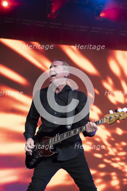 Andy McCluskey, OMD, live at Heritage Live, Audley End House, Essex, Aug 2023. Creator: Annapaola Marchesani.