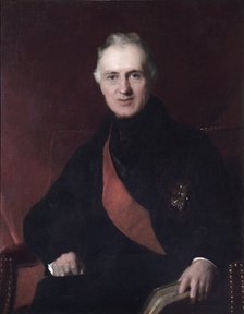Portrait of General Sir George Murray, British soldier, c1840s. Artist: John Prescott Knight.