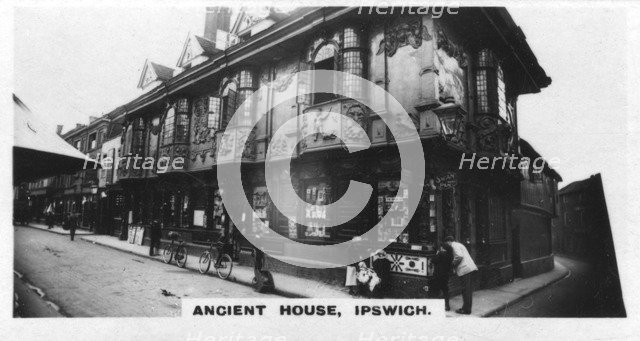 'Ancient House, Ipswich', Suffolk, c1920s. Artist: Unknown