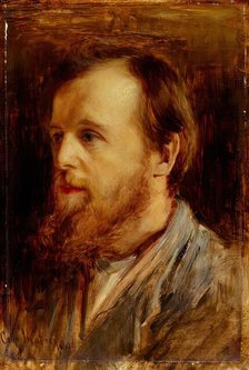 William Leiper, RSA, 1869. Creator: Colin Hunter.