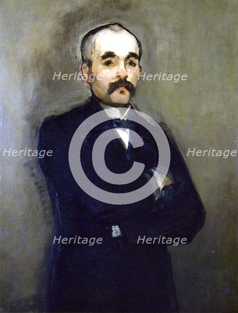 'Georges Clemenceau', 1879. Artist: Edouard Manet