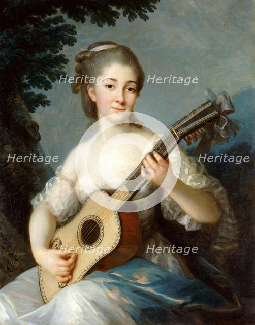 Portrait of Marie-Louise de Robien, 1774. Creator: Vigée Le Brun, Louise Élisabeth (1755-1842).