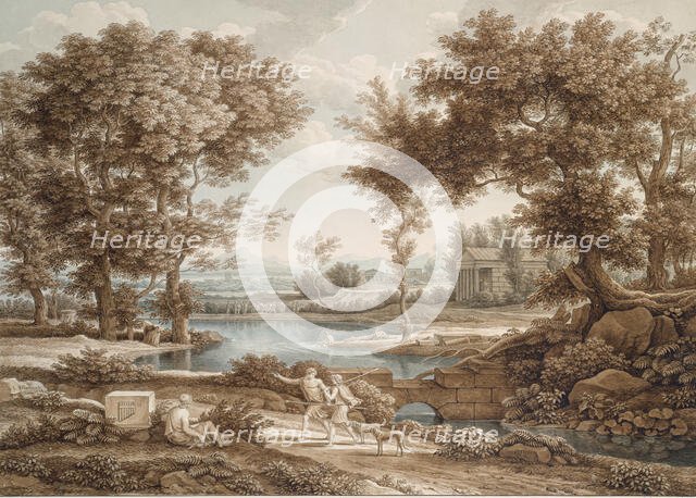 Heroic landscape, 1818. Creator: Johann Christian Reinhart.