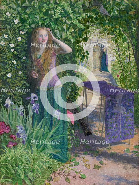 Fair Rosamund, 1854. Artist: Hughes, Arthur (1832-1915)