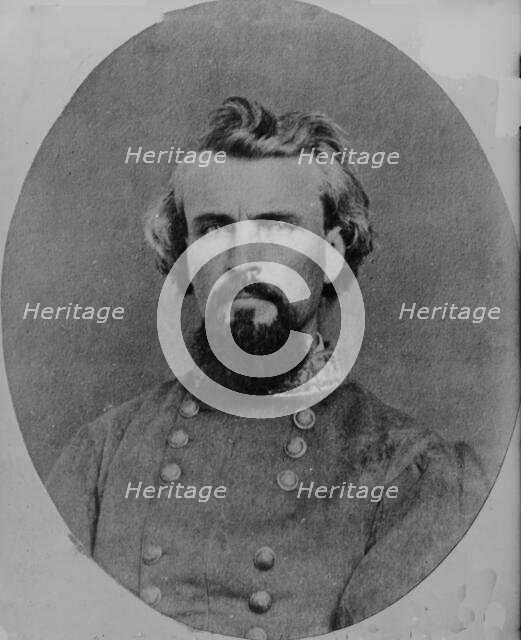 General Nathan Bedford Forrest, between 1880 and 1920. Creator: Unknown.