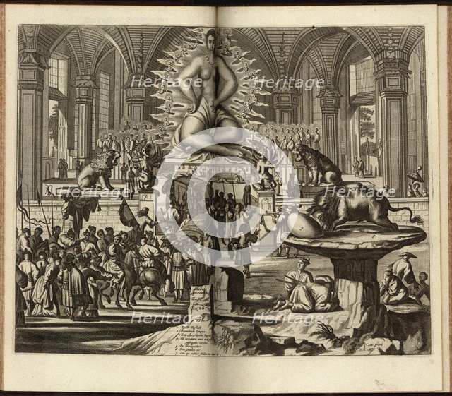 Illustration from: Gedenkwaerdige Gesantschappen der Oost-Indische Maetschappy in't Vereenigde Neder