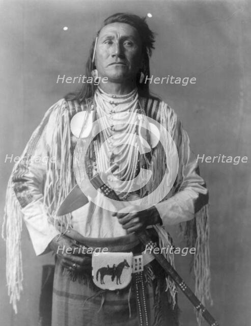 Holds The Enemy, c1908. Creator: Edward Sheriff Curtis.