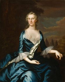 Mrs. Charles Carroll of Annapolis, 1753 or 1754. Creator: John Wollaston the Younger.