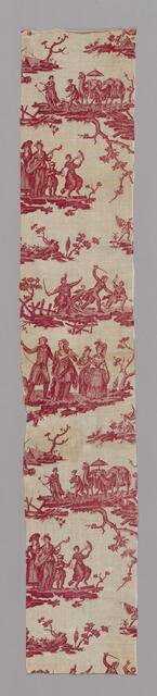 La Caravane du Caire (The Caravan from Cairo) (Furnishing Fabric), France, 1785/89. Creator: Petitpierre et Cie.
