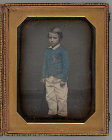 Untitled (Portrait of Standing Boy), 1848. Creator: Jesse Harrison Whitehurst.