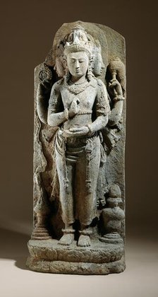 Brahma, the God of Creation, 9th century. Creator: Unknown.