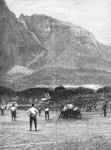 ''The English Football Team in South Africa--The Last match at Cape Town, 1891', 1891. Creator: Unknown.