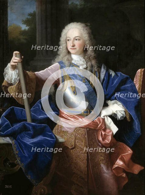 Louis I of Spain (1707-1724) as Prince of Asturias, 1723. Creator: Ranc, Jean (1674-1735).