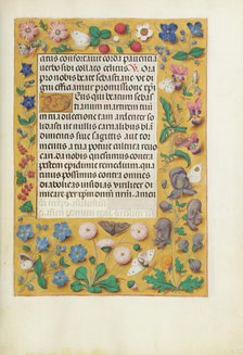 Decorated Text Page; Spinola Hours, about 1510-1520. Creator: Unknown.