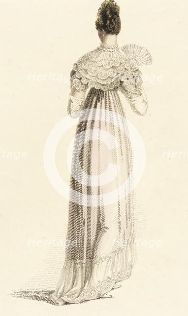 Fashion Plate (Opera Dress), 1815. Creator: Unknown.