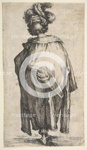Melchior, from Three Magi series, 1595-1616. Creator: Jacques Bellange.