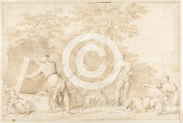 Jacob and Rachel at the Well, n.d. Creator: Unknown.