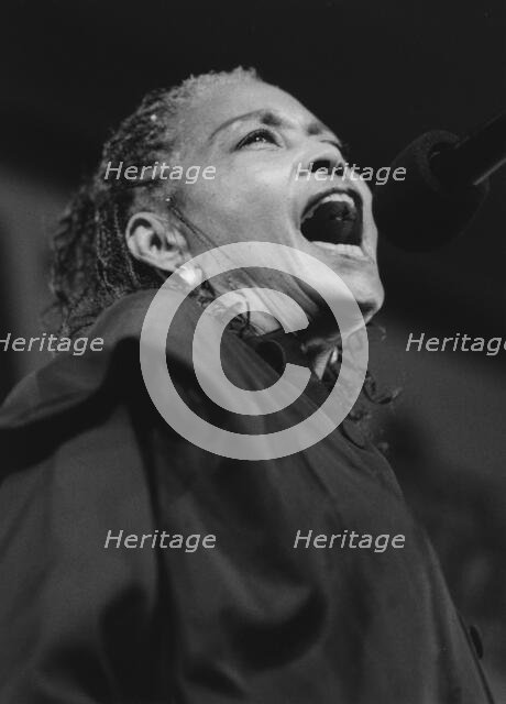 Abbey Lincoln, North Sea Jazz Festival, Netherlands, 1995. Creator: Brian Foskett.