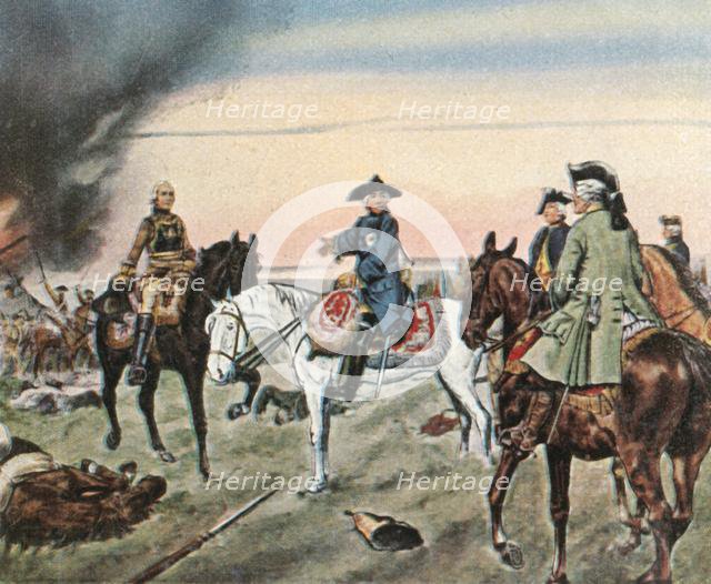 The Battle of Zorndorf, 25 August 1758, (1936). Creator: Unknown.