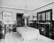 Residence of Dr. J.H. Lancashire, dining room, Alma, Mich., between 1900 and 1910. Creator: Unknown.