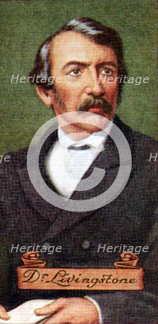 Dr. Livingstone, taken from a series of cigarette cards, 1935. Artist: Unknown