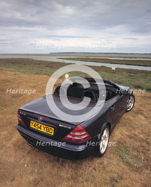 2001 Mercedes Benz SLK 320 AMG. Artist: Unknown.