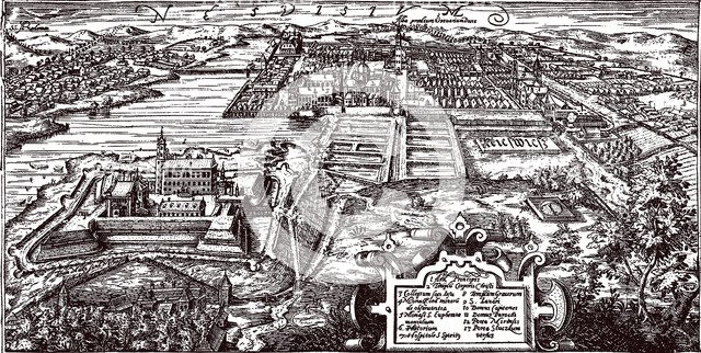Nesvizh, 1604. Artist: Makowski, Tomasz (c. 1575-c. 1630)