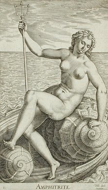 Amphitrite, 1587. Creator: Philip Galle.
