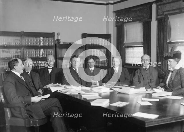 Commission On Industrial Relations..., 1913. Creator: Harris & Ewing.