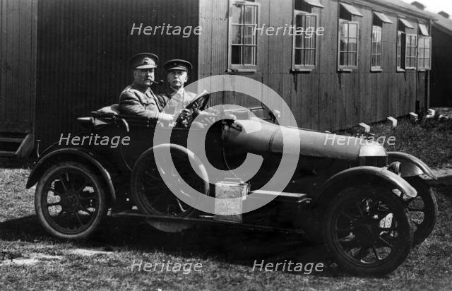1914 Alldays cyclecar Staff car during first World War. Creator: Unknown.
