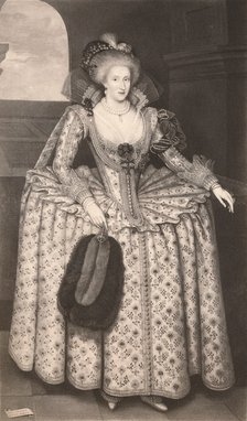 'Queen Anne of Denmark', 1611-1614, (1904). Artist: Marcus Gheeraerts, the Younger.