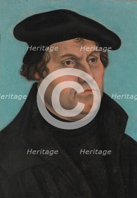 Martin Luther (1483-1546), probably 1532. Creator: Unknown.