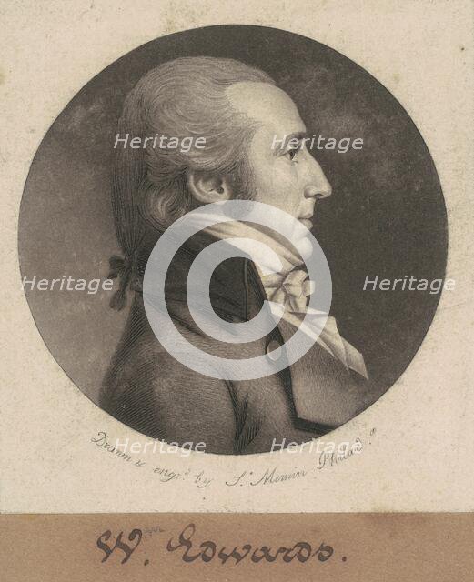 William Edwards, 1802. Creator: Charles Balthazar Julien Févret de Saint-Mémin.