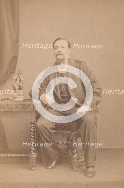 George Augustus Sala, 1860s. Creator: John & Charles Watkins.