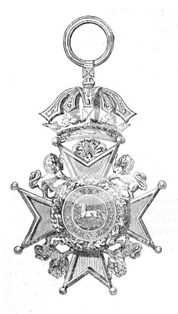 Franklin's Guelphic Badge, 1854. Creator: Unknown.