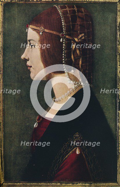 'Portrait of a Young Girl', c1490, (1936). Artist: Ambrogio de Predis.