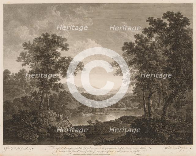 Landscape. Creator: William Woollett (British, 1735-1785).