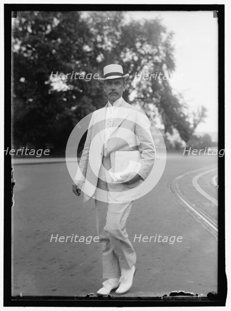 Senator Reed Smoot, between 1913 and 1917.  Creator: Harris & Ewing.