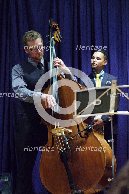Shane Allessio and Jay Phelps, Watermill Jazz Club, Dorking, Surrey, 2014. Artist: Brian O'Connor.