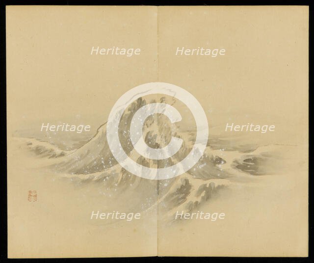 Album: Miscellaneous Sketches, Edo period, Mid-eighteenth century. Creator: Ando Hiroshige.