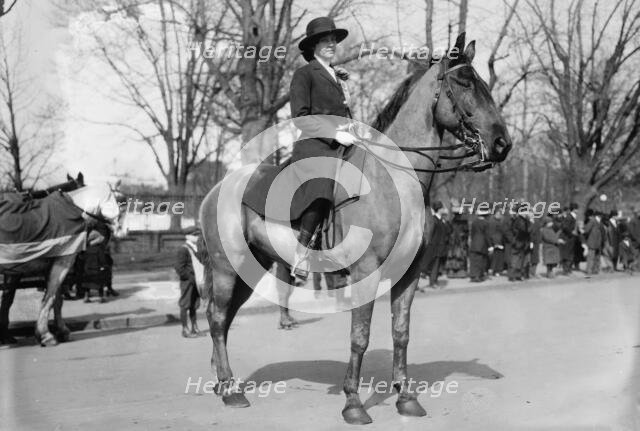 Suffrage Parade - Alberta Hill, 1913. Creator: Bain News Service.