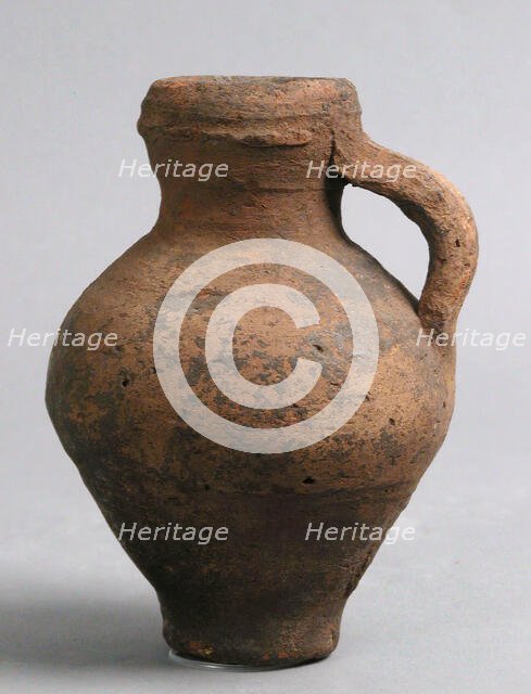 Jug, Coptic, 4th-7th century. Creator: Unknown.