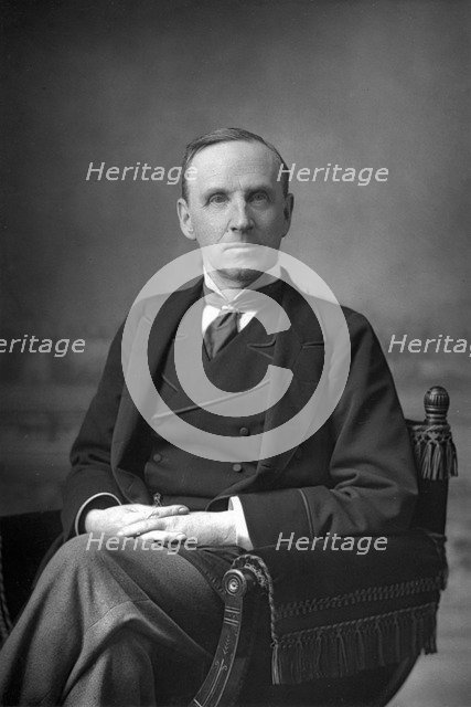 John Morley (1838-1923), 1st Viscount Morley of Blackburn, 1890.Artist: W&D Downey