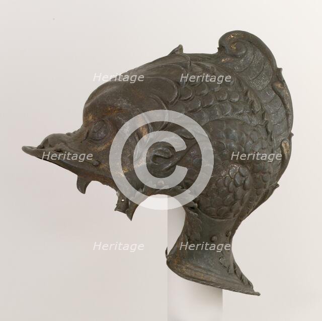 Burgonet all'Antica, Italian, probably Milan, ca. 1535-45. Creator: Unknown.