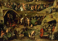 Hell, 1570. Creator: Pieter Huys.